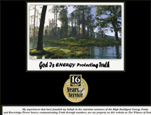 Tablet Screenshot of godisenergyprotectingtruth.org